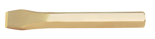 Chisel flat 6-faceted 500x35 intrinsically safe alloy AlCu 232-1018, HORTZ