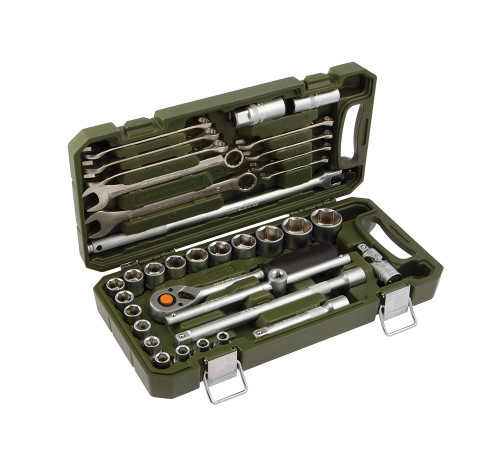 620735 1/2" head set with combination keys, 35 prem.