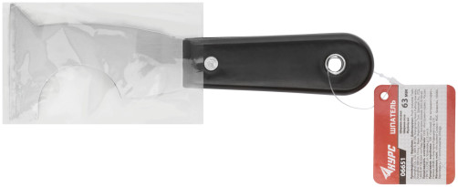 Multifunctional painting spatula, plastic handle 63 mm