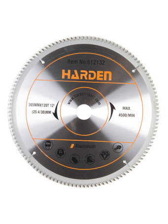 Пильный диск по металлу 254 x 120/25,4 x 120Т твердосплавная пластина YG6 // HARDEN