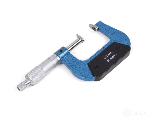 Микрометр зубомерный МЗ - УС - 50 0,01 с усеченными пяткой и винтом ЧИЗ