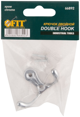 Double chrome hook 66892