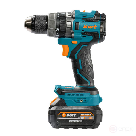 Cordless impact drill BORT BAB-21Ix2Li-XDK (2x4Ah+battery)
