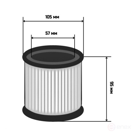 Фильтр для пылесоса патронный BORT BF-1010HD