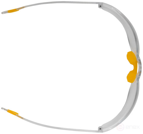 Очки защитные с дужками прозрачные