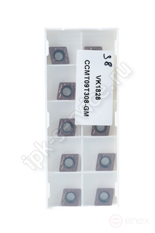 CCMT09T308-GM VK1828 Пластина твердосплавная ИПК