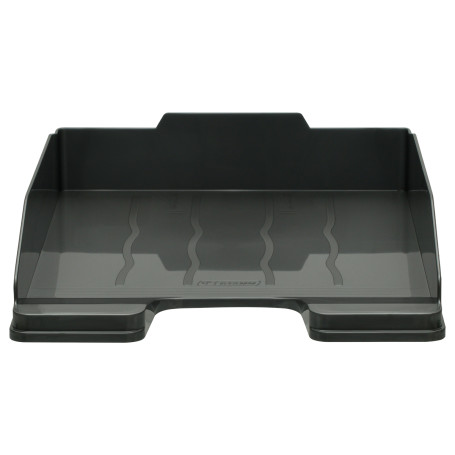 Лоток для бумаг горизонтальный СТАММ "Эксперт", серый