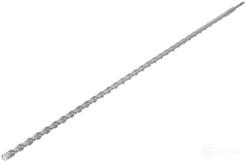 SDS PLUS concrete drill, Profi, W-shaped insert, double spiral, 22 x 1000 mm