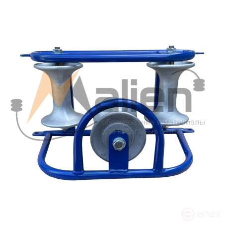 RCU corner cable roller, aluminum coils (cable diameter up to 120 mm, roller load up to 200 kg) MALIEN