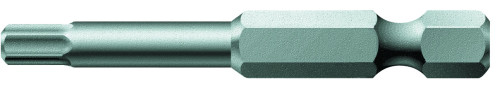 840/4 Z Hex-Plus BO bits for internal hexagon, with pin hole, viscous hardness, shank 1/4" E 6.3, 2.5 x 89 mm