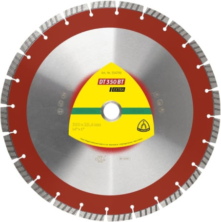 Diamond cutting wheel DT350BT, 350 x 20