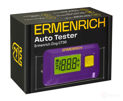 Тестер автомобильный Ermenrich Zing CT30