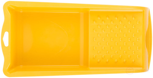 Yellow paint tray 350x170 mm, pedal for fixing