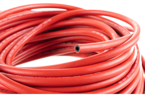 Rubber sleeve 9 mm, 1 cl., 40 m, red br Brima