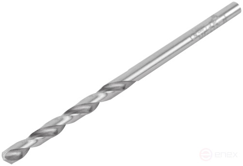 Metal drill bit HSS ground in a blister, sharpening angle 135°, 3.2 x 65 mm (1 pc.)