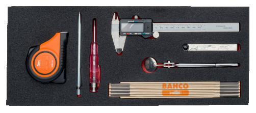 Fit&Go Measuring tool set in a bed, 7 items