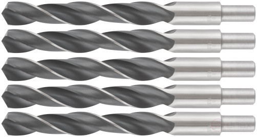 Сверла по металлу HSS черненые 18,0x191 мм (5 шт.)