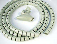 SHW-32 Plastic spiral sleeve for cable d.32 mm (2 m) and tool ST-32