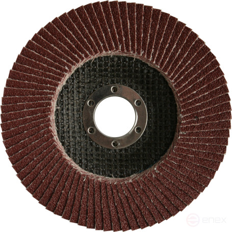 Круг лепестковый шлифовальный ПРАКТИКА 125 х 22 мм Р 80 (1шт.) серия Профи (032-379)