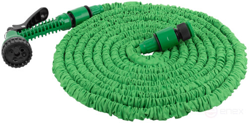 Watering kit (5-15 m stretchable hose and Watering gun, 7 modes)
