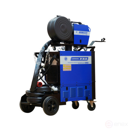AuroraPRO SKYWAY 500 DUAL PULSE inverter semi-automatic welding machine with water cooling and remote wire feeding mechanism