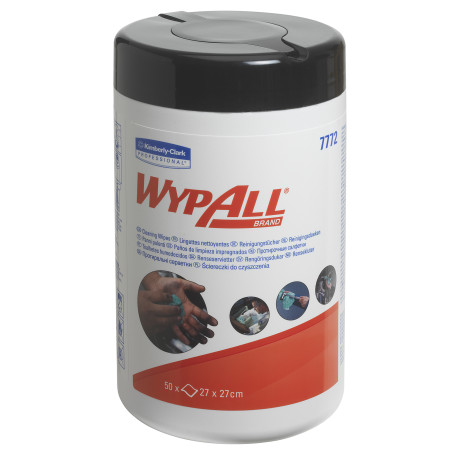 WypAll® Wipes - Green (6 Tubes x 50 sheets)