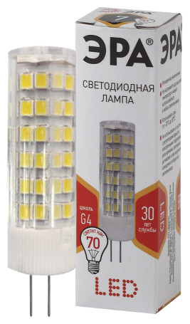ERA STD LED Lamp JC-7W-220V-CER-827-G4 7W Ceramic Capsule Warm White Light G4