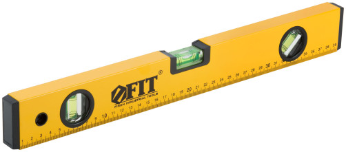 Level "Start", 3 eyes, yellow body, milling cutter. working face, magnets, scale 400 mm