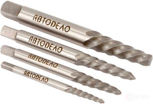 Набор экстракторов М3-М14 (4шт.блистер) АвтоDело (40604)