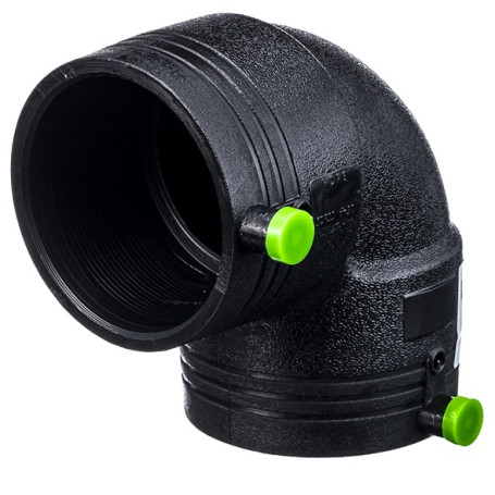 Отвод электросварной ПРОСВАР 90 мм 90гр ПЭ 100 SDR 11