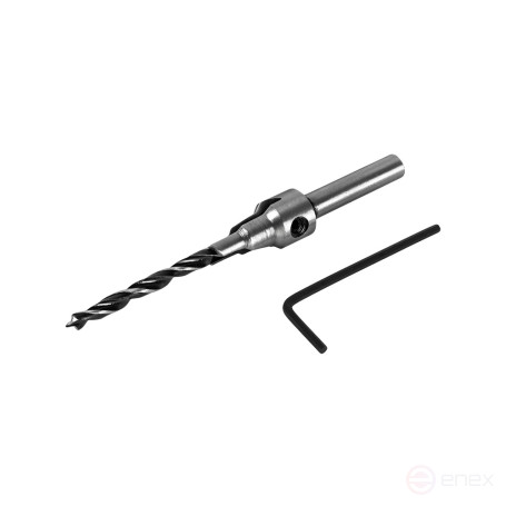 Wood drill bit for furniture screeds PRACTICE 7 x 70 mm , blister (774-955)