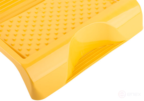 Yellow 310x270 mm paint tray, fixing pedal
