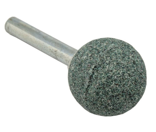 Abrasive PRACTICE ball silicon carbide, spherical 25mm, tail 6mm, blister