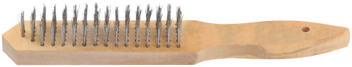 6-row wooden handle rack