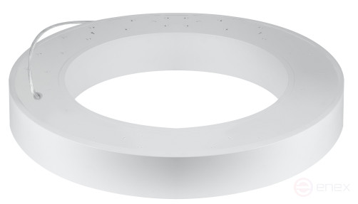 ERA Geometria LED Lamp SPO-134-W-40K-056 Ring 56W 4000K 4200Lm IP40 800*80 White Hanging Driver inside