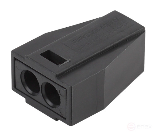 ERA terminal NO-224-56 with paste series 302 2 holes 0.5-2.5 mm2 pack of 4 pcs
