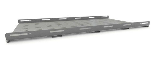TSH3M-1050-RAL7035 Reinforced stationary shelf, depth 1050 mm, with side mounting, load up to 50 kg, for cabinets of the TTB, TTR series, 485x1050mm (WxDxH), color gray (RAL 7035)