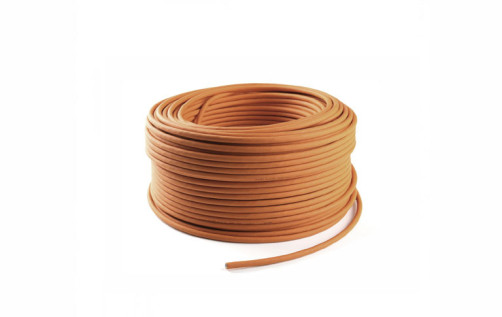 Кабель витая пара U/UTP4 Cat5e 24AWG LSZH RIPO, CCA, оранжевый, 0,5мм, 100м