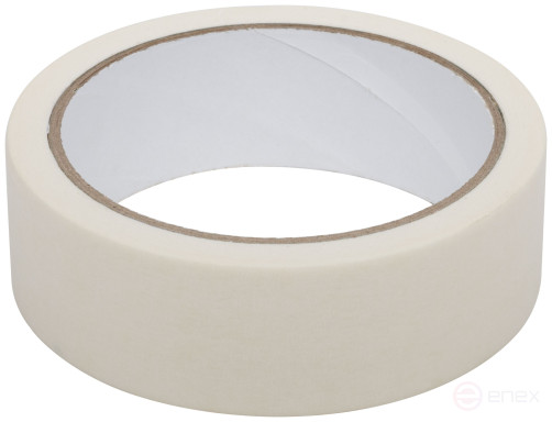 Лента малярная креппированная клейкая 30 мм х 20 м