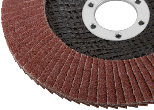 End lobed circle 125 mm, P 80