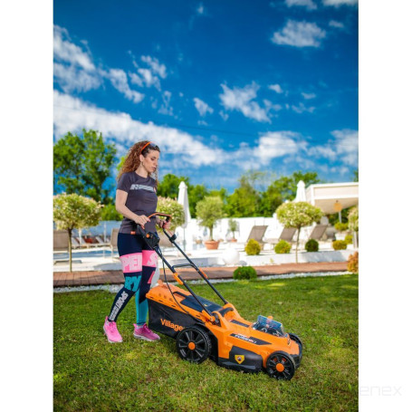 Аккумуляторная газонокосилка Villager VILLY 4340E-2BCB, бесщёточная