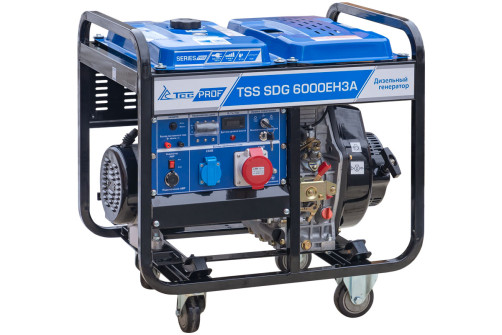 Diesel generator TSS SDG 6000EH3A with AVR
