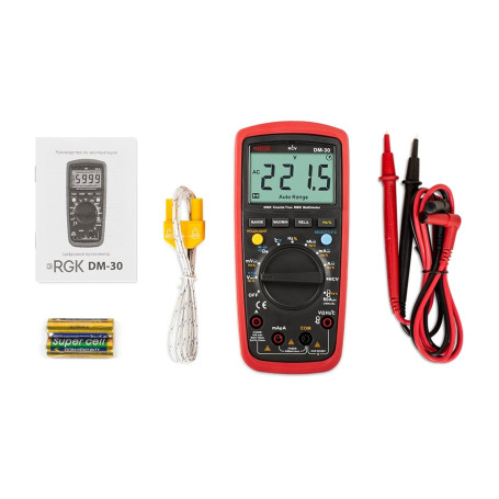 RGK DM-30 Digital Multimeter