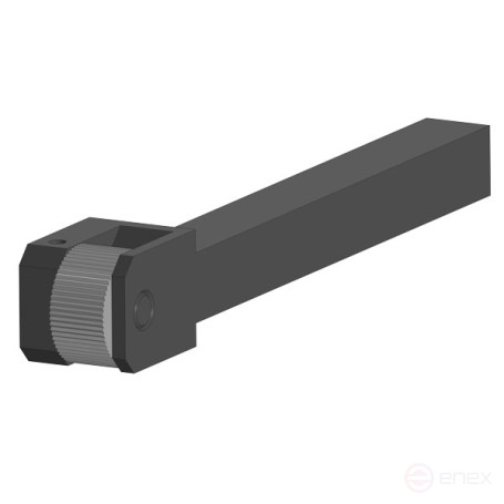 Knurling holder straight 16x16x130-20/10