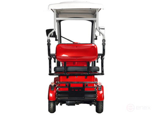 Электротрицикл Rutrike Gelbert Hara 48V/60V 600Вт, красный