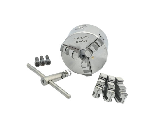 Turning chuck f 100 mm 3-cul. 7100-0002P (K11-100)