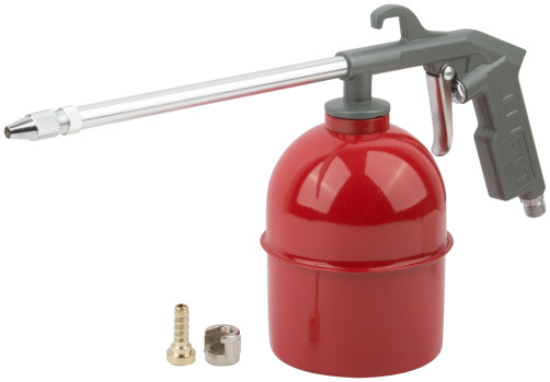 Pneumatic washing gun with a long spout 4.5 mm in a blister