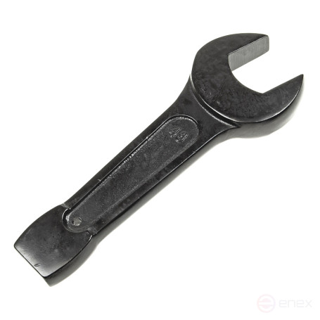 Ключ рожковый 46мм ER-33046 ударный односторонний (L-253мм) ЭВРИКА /1/10