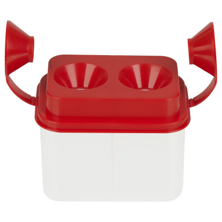 Стакан-непроливайка двойной СТАММ "Премиум", ассорти