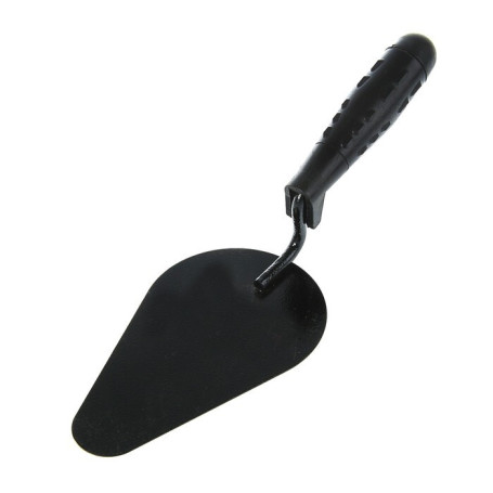 Кельма каменщика-печника с пластмассовой ручкой (окрас порошок)